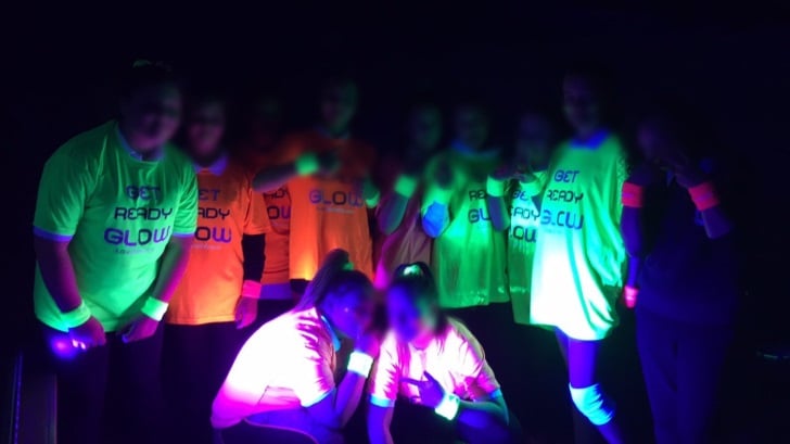 Zumba in the dark