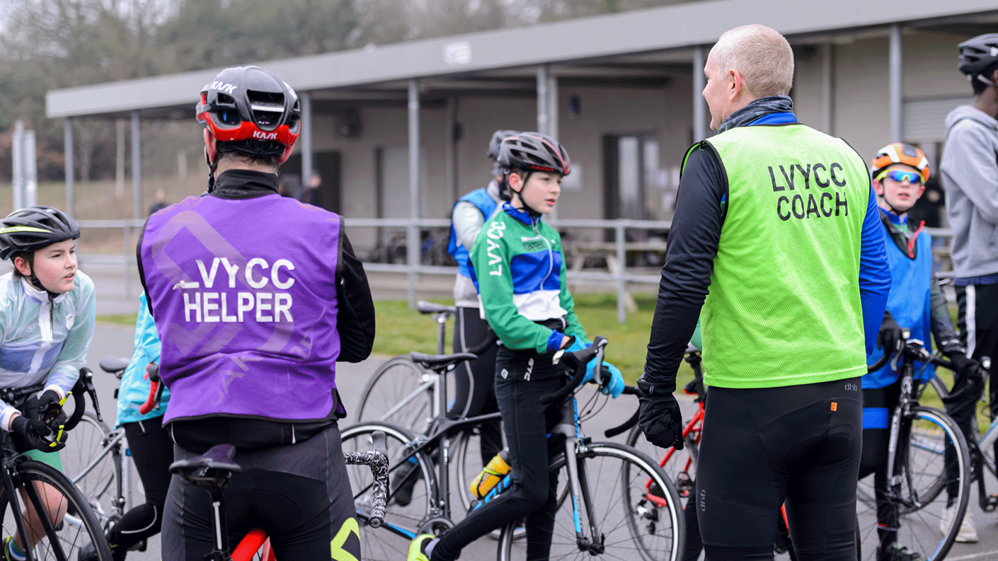 cycling volunteers