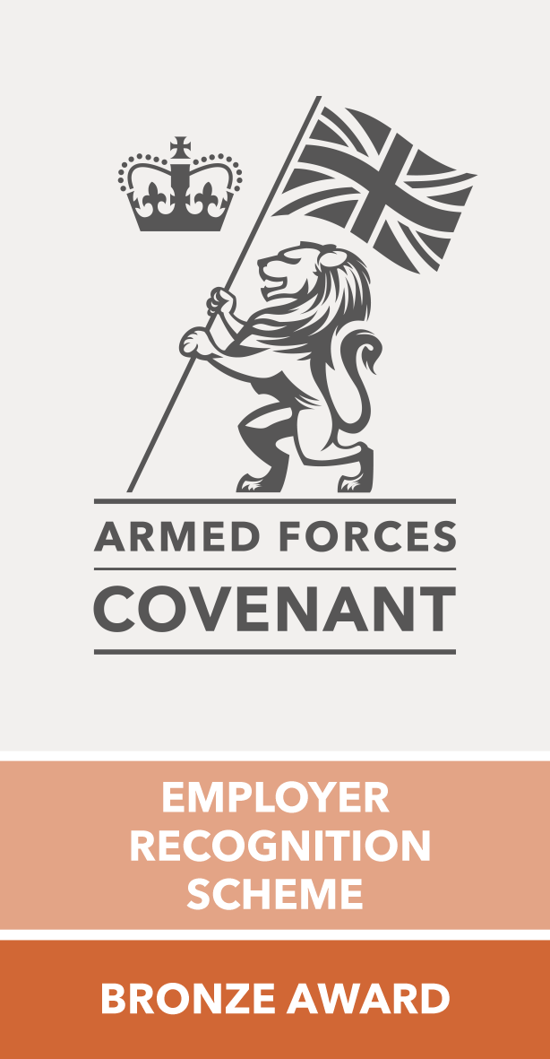Armed Forces Covenant Defence Employer Scheme Bronze Award