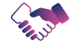Icon of two hands shaking