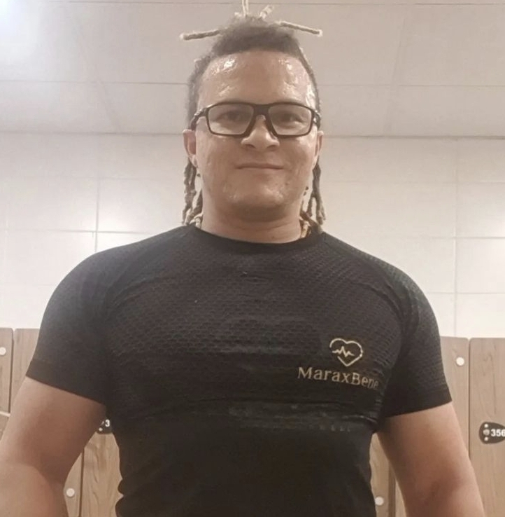 Personal trainer Joao smiling at the camera