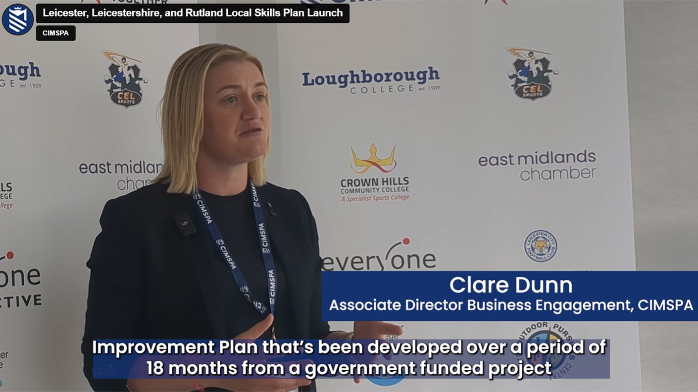 A round up video that captures some of the highlights of the Local Skills Plan launch for Leicester, Leicestershire and Rutland.