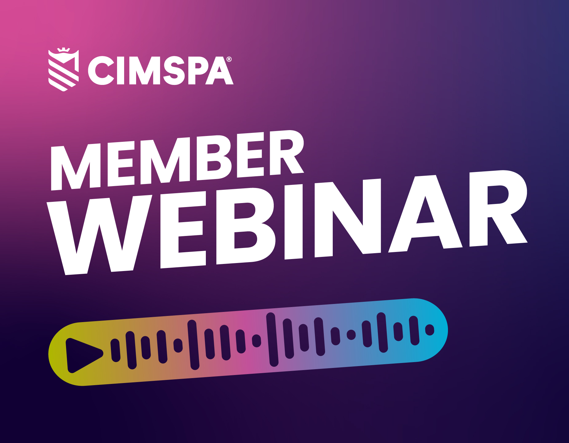 Member webinar