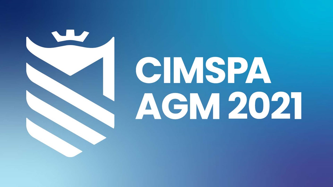 CIMSPA AGM 2021 banner