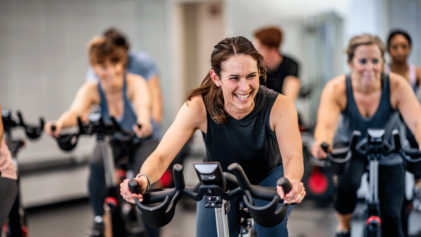 group indoor exercise bikes