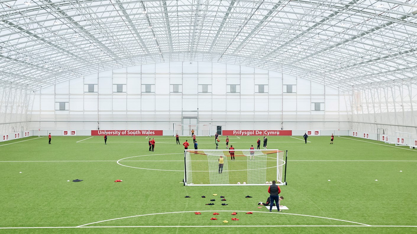 indoor football pitch